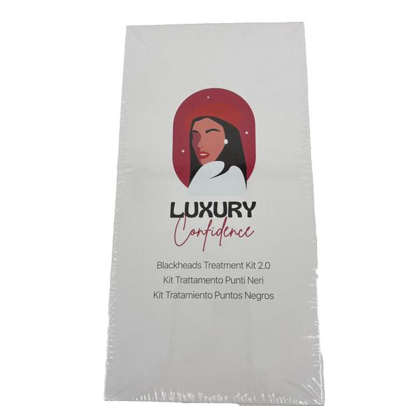 Luxury Confidence Blackhead Treatment Kit 2.0 New Factory Sealed Box - Picture 1 of 9